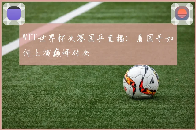 WTT世界杯决赛国乒直播：看国手如何上演巅峰对决